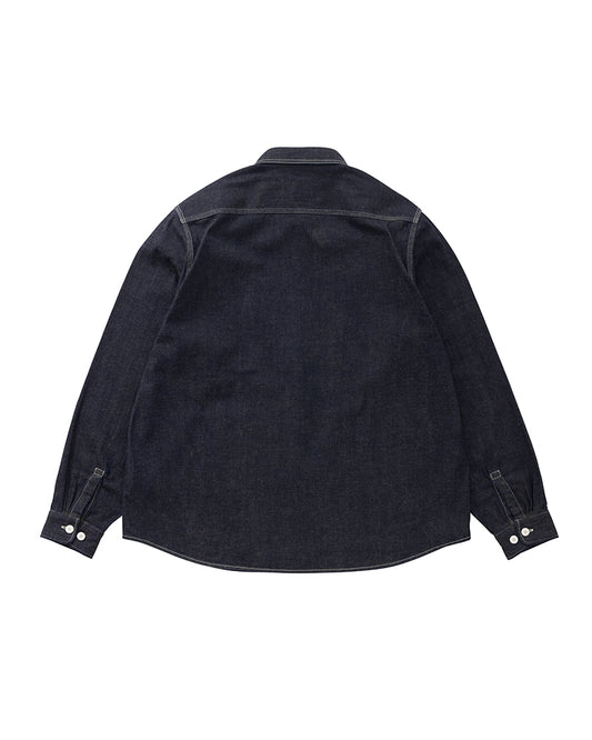 26SS visvim LARRIKAN SHIRT L/S MUD OD