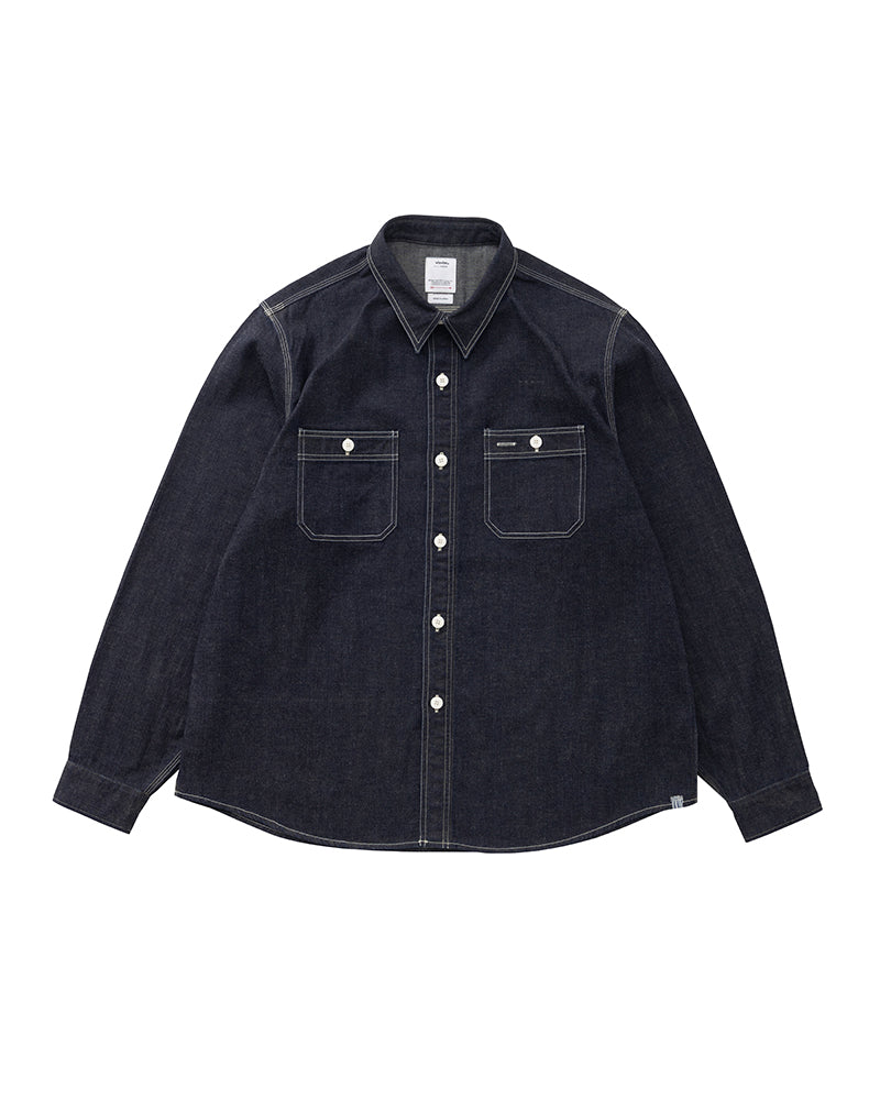 26SS visvim LARRIKAN SHIRT L/S MUD OD