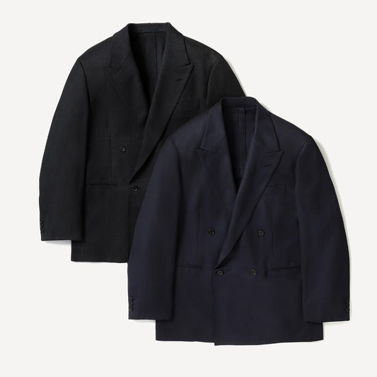 A.PRESSE Wool Double Breasted Jacket - SS26