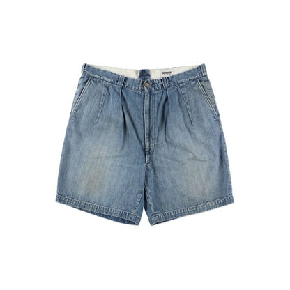 US ARMY DENIM SHORTS AGED