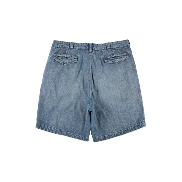 US ARMY DENIM SHORTS AGED