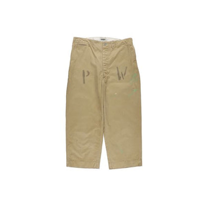 PW 41 KHAKI TROUSERS AGED