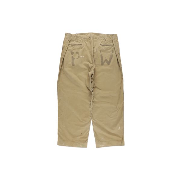 PW 41 KHAKI TROUSERS AGED