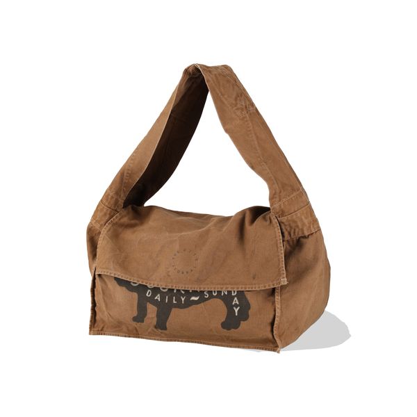 THE BOW WOW JOURNAL NEWSPAPER BAG AGED