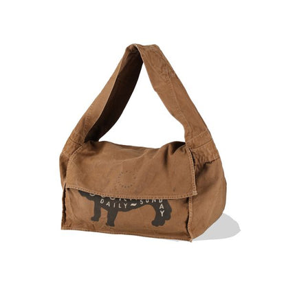 THE BOW WOW JOURNAL NEWSPAPER BAG AGED