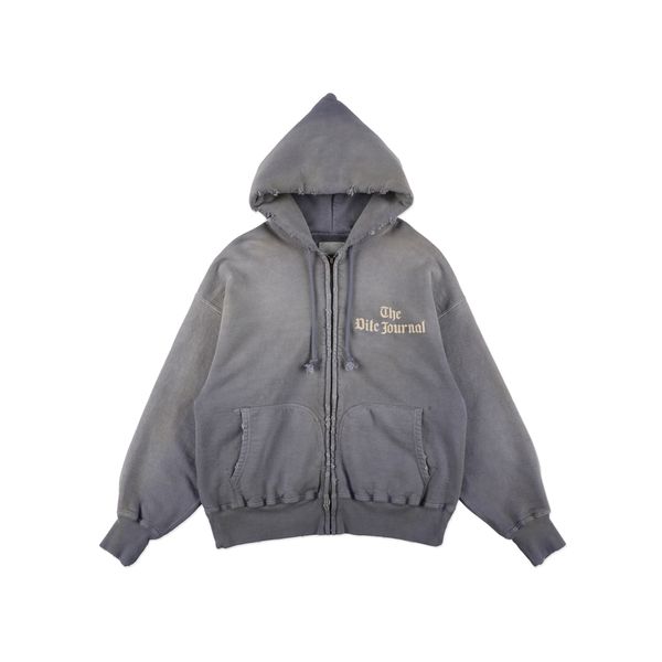 THE DITC JOURNAL ZIP HOODIE AGED