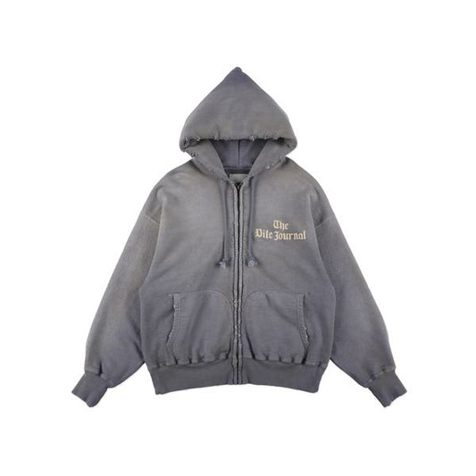 THE DITC JOURNAL ZIP HOODIE AGED