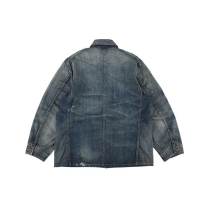 HERITAGE DENIM CHORE COAT AGED