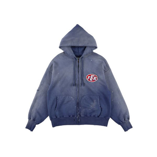 FER MOTORSPORT ZIP HOODIE AGED