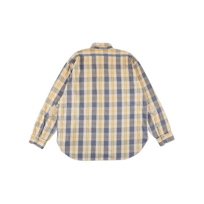UNIQUE POCKET CHECKED FLANNEL SHIRT